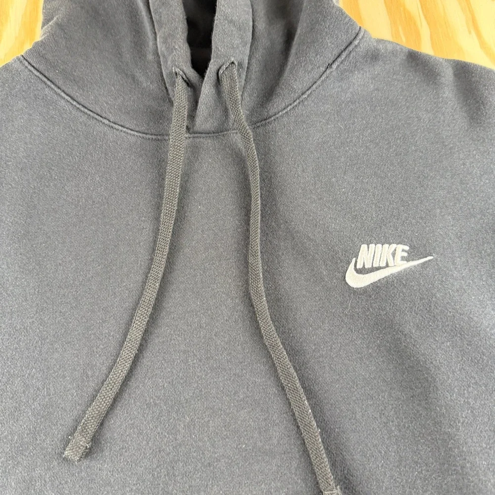 Nike Sportswear Club Fleece Hoodie Black Mens Medium‎ BV2654-010 Pullover